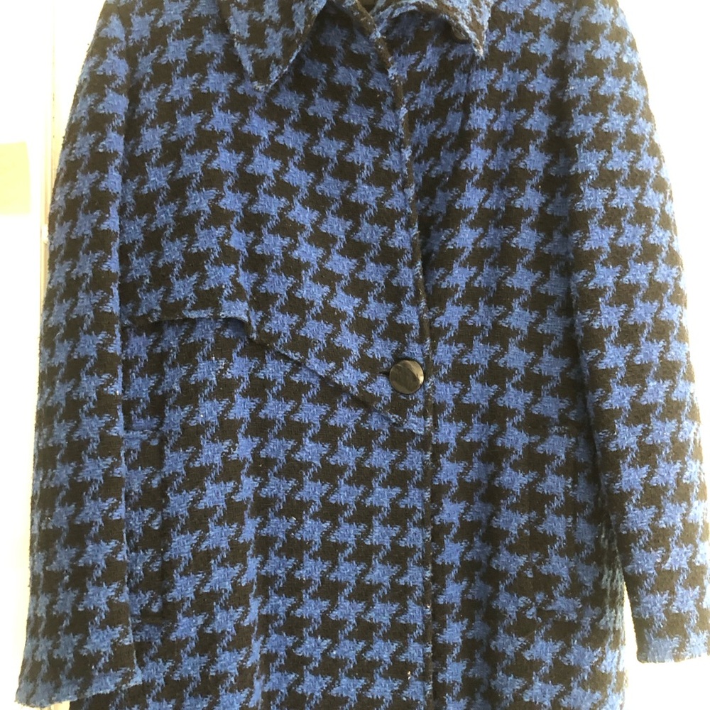 Wool houndstooth coat Raffinati - Picture 4 of 6